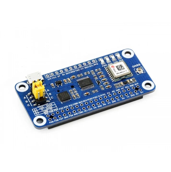 Waveshare MAX-M8Q GNSS HAT per Raspberry Pi, supporto ricevitore multi-constellation, GPS, Beidou, Galileo, GLONASS