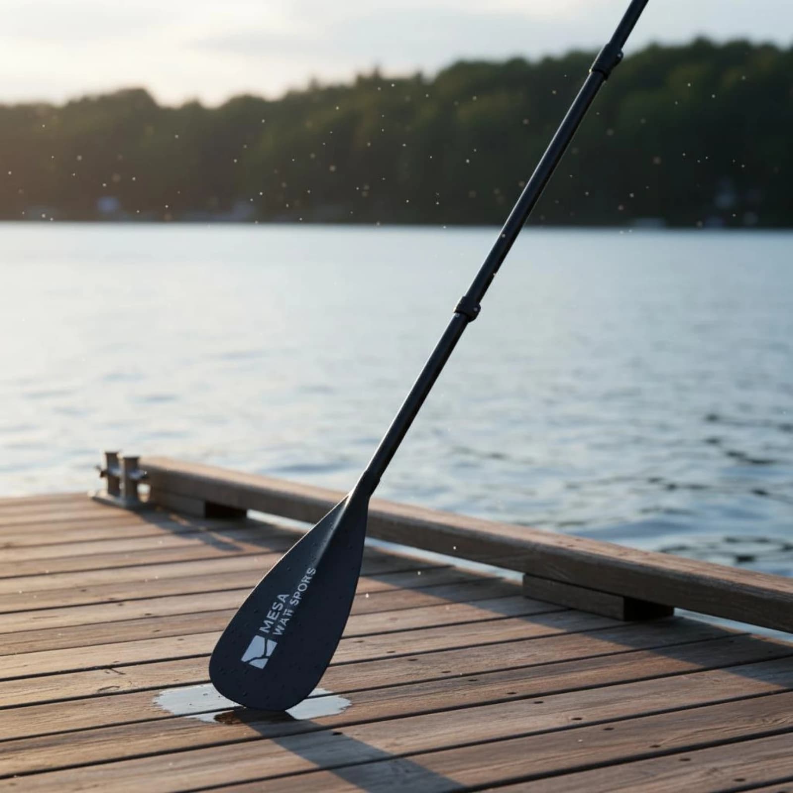 Single Blade Paddle Long-Lasting Kayak Paddle Water Sport Gear Portable Lightweight for Outdoor