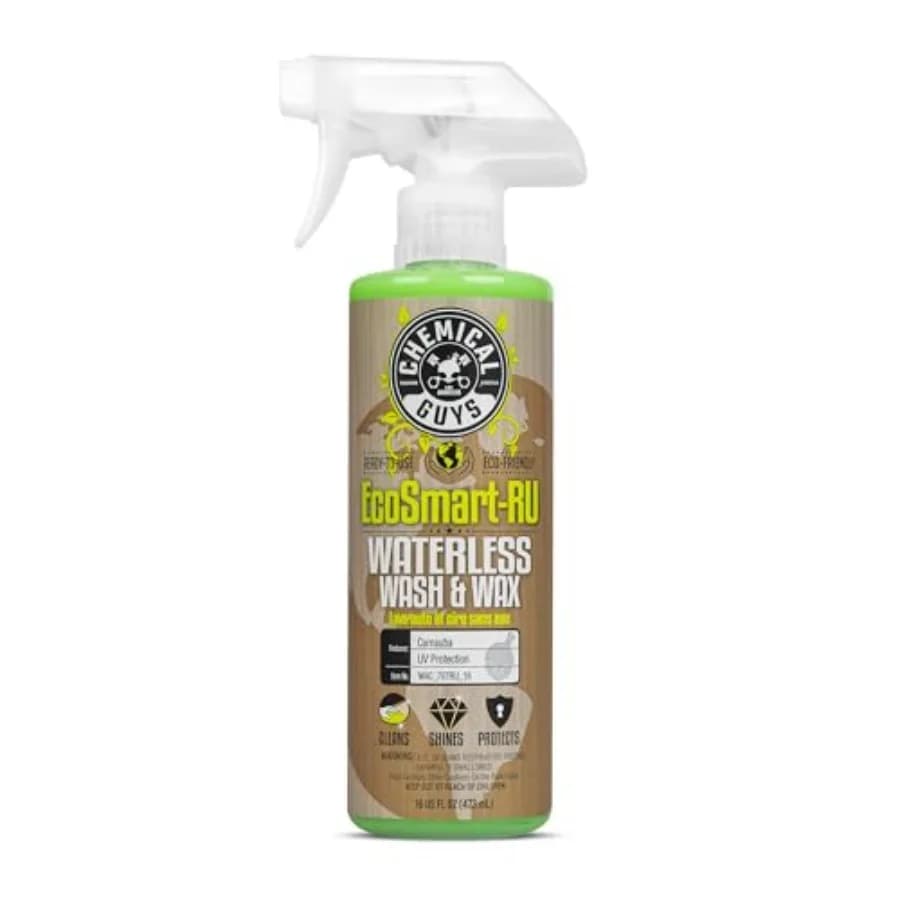 WAC_707RU_16 EcoSmart Detergente e Cera per Auto Senza Acqua, Sicuro per Auto, Camion, SUV, Moto, Camper e Altro