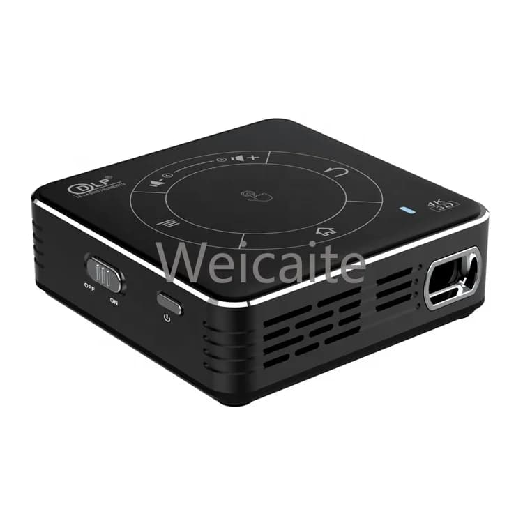 Mini proiettore C99 DLP Smart Android 9.0 2 + 16g Home Theater Proiettore tascabile wireless per riunioni all'aperto