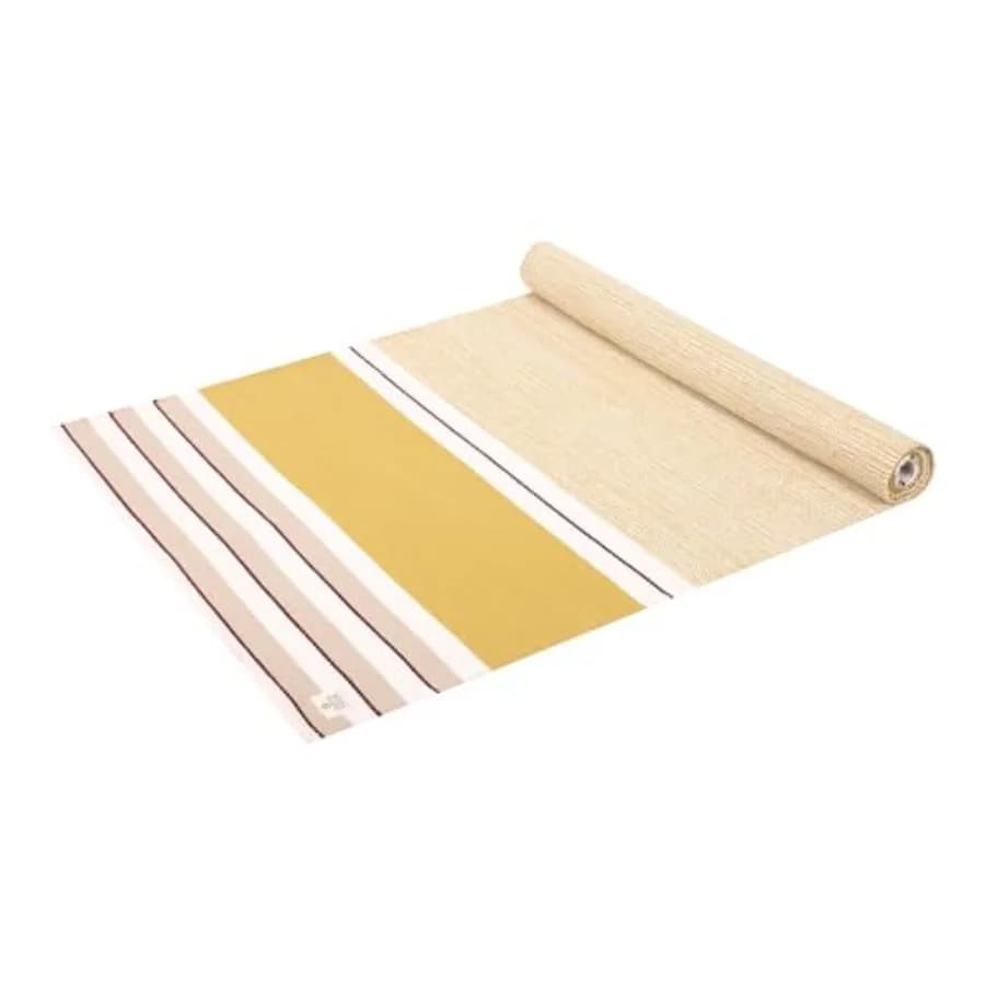 Tappetino Yoga in Cotone Intrecciato a Mano MELLOWBUFF, 100% Naturale, per Hot Yoga, Esercizi, Allenamento, Fitness e Meditazione