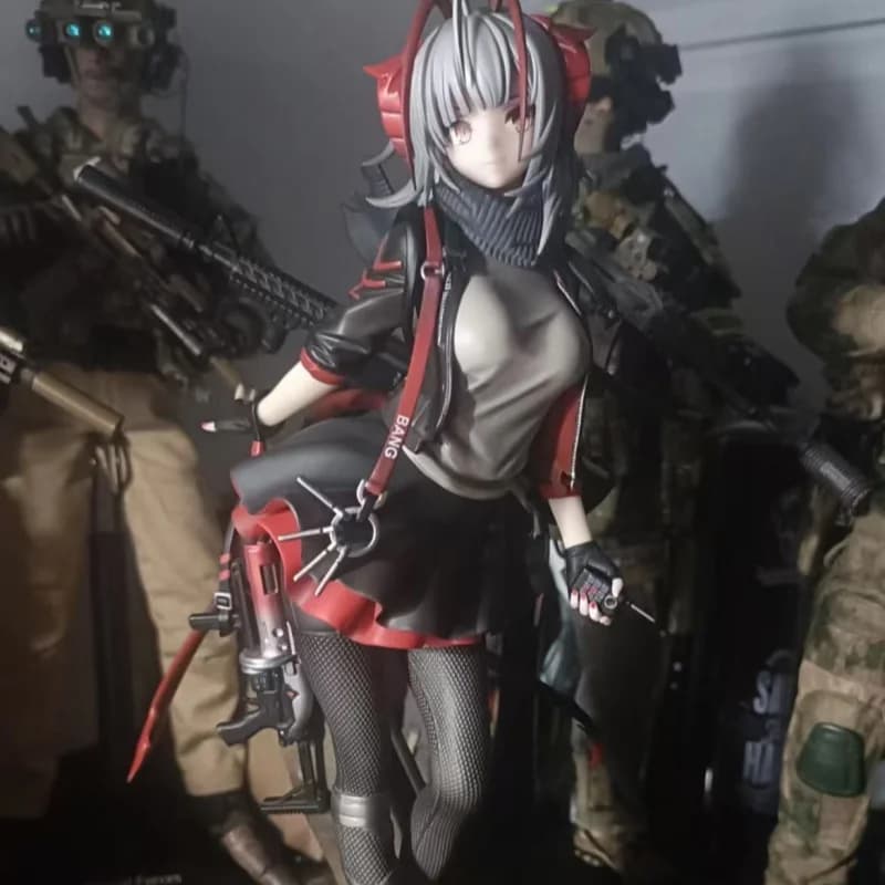 Arknights Anime Gioco Figura W Armato Belle Ragazze 26 cm Periferiche Kawaii Action Figures Collezione Modello Bambole Giocattoli per bambini Regalo