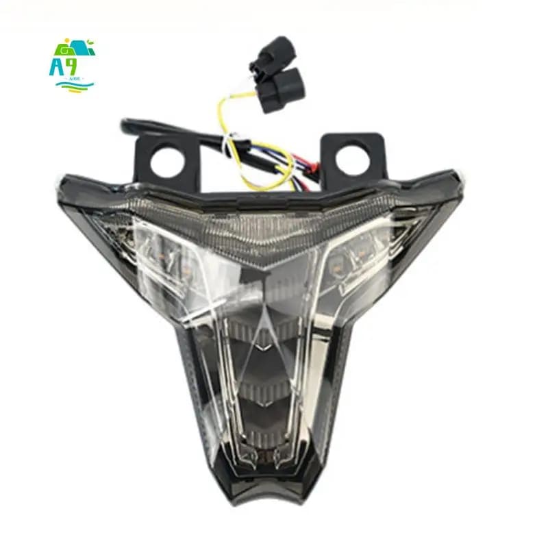 A09E-Motorcycle LED Tail Light Brake Light Turn Signal Light Stop Lamp For Kawasaki Ninja ZX4RR ZX6R ZX-10R