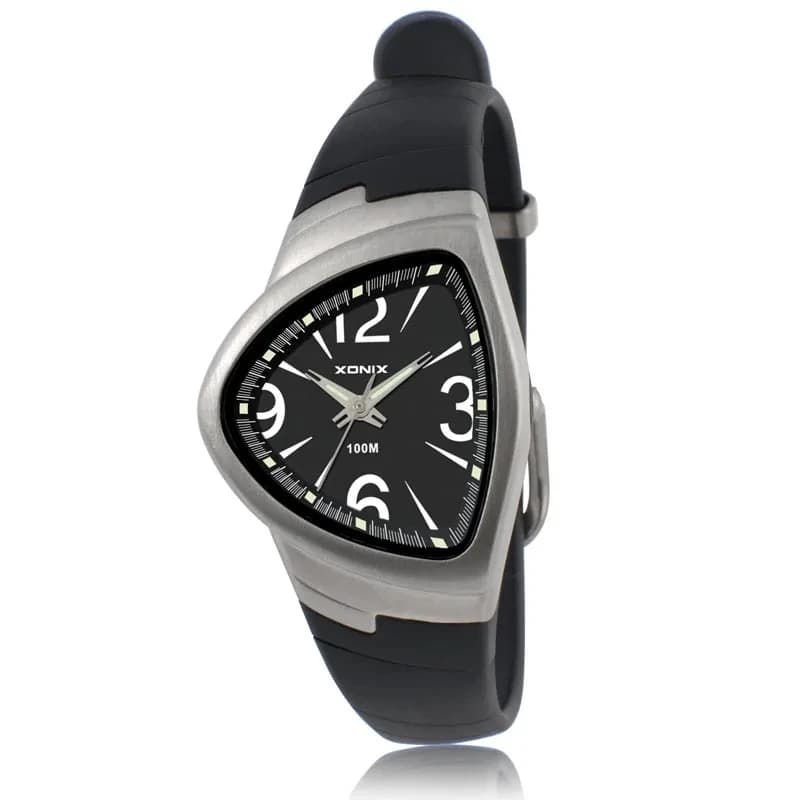 XONIX GOLDEN Orologi da polso casual alla moda da donna Semplice classico al quarzo Nuoto Immersioni Impermeabile 100 m Orologi sportivi per studenti WK