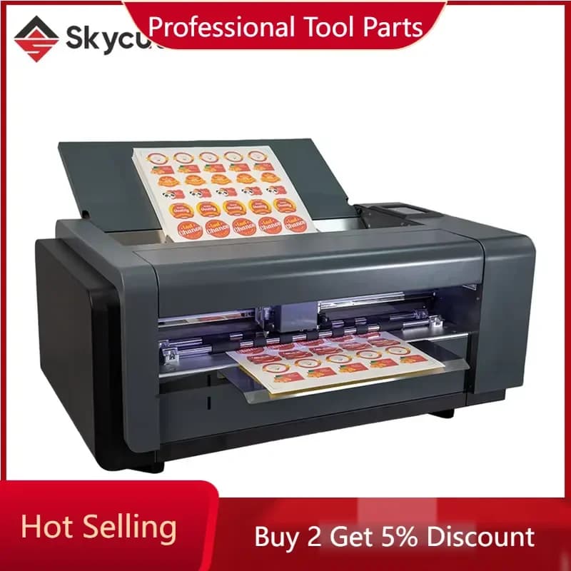 SKYCUT A3MAX4PRO Servo Motor Automatic Feeding Sheet Cutting Plotter Machine High Speed Vinyl Sticker Die Cutter Machine