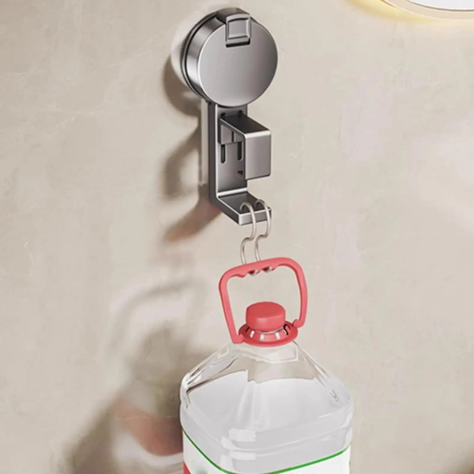 Gancio da parete Gancio da parete con ventosa Gancio da parete per zaino per cucina Camera da letto Porta Piscina Cappotti Borsa Ombrello Zaino Cappello