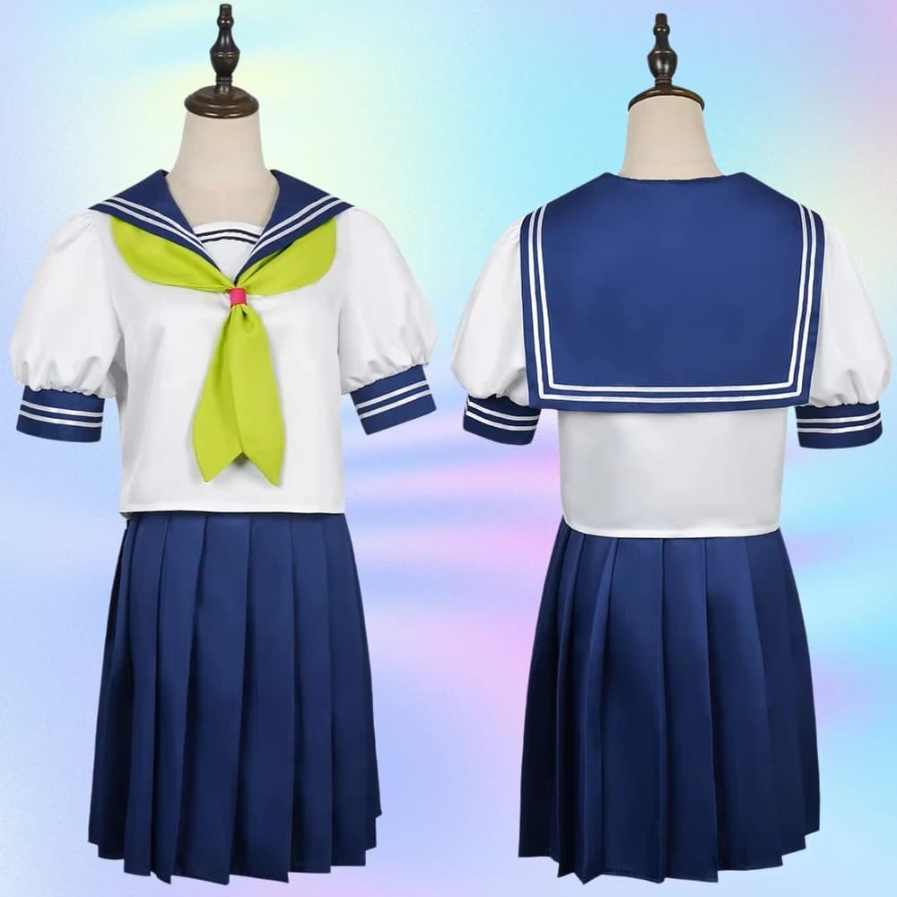 Cute Anime Sailor Uniform Women's Role Playing Costume Party Stage Costume Halloween Comic Exhibition Costume Cos Set