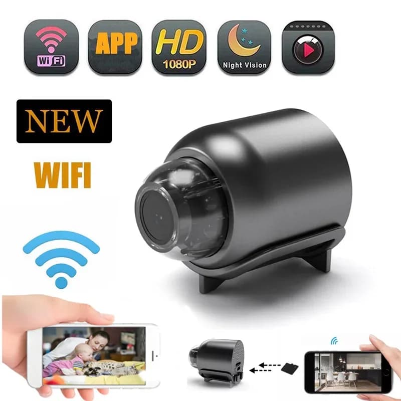1080P HD Mini telecamera WiFi Baby Monitor sicurezza interna sorveglianza di sicurezza videocamera per visione notturna IP Cam videoregistratore Audio