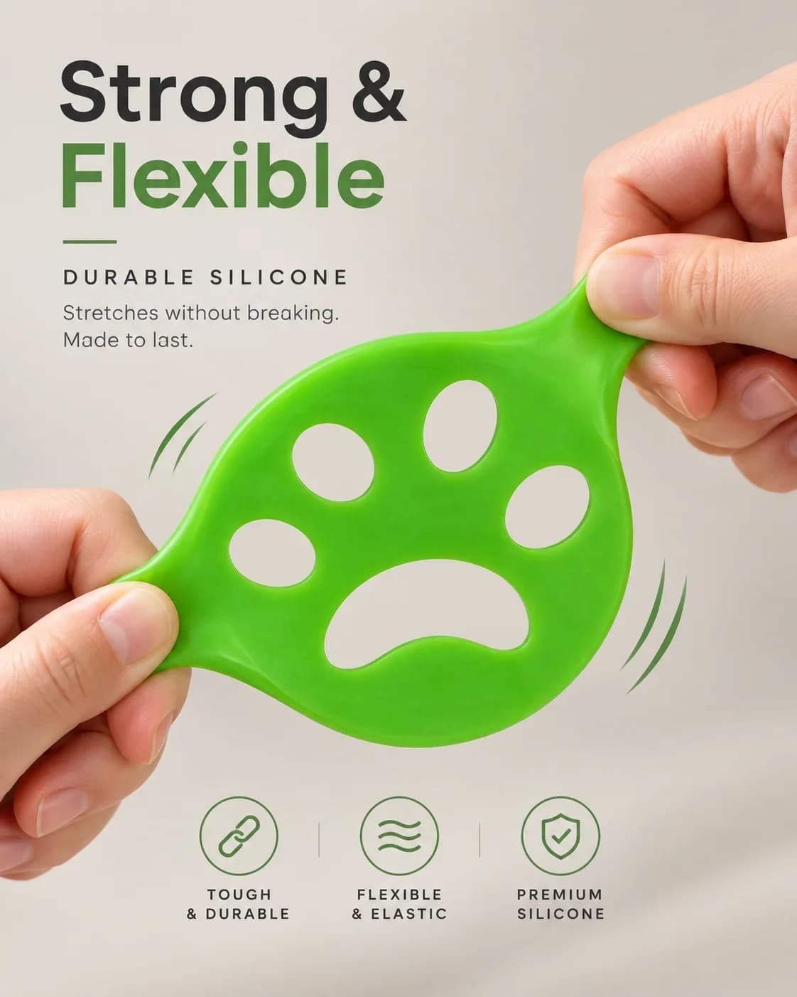 Pet Hair Cleaning Brush, Silicone Lint Roller for Dogs Cats, Reusable Fur Remover for Sofa Bedding Carpet