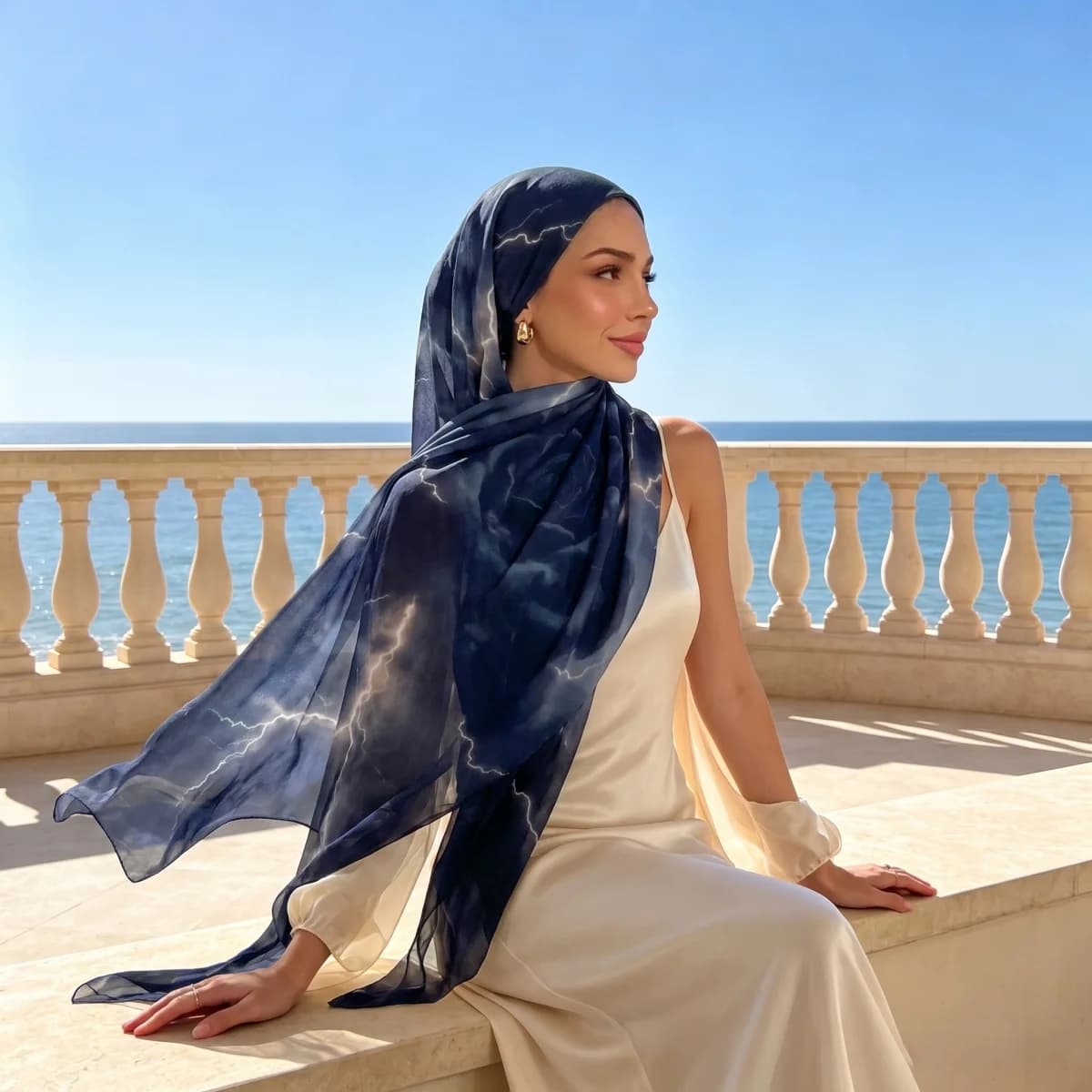 Women's Scarf Cashmere Bandana Hijab Pashmina Shawl Wraps Turban Handkerchief Neckerchief Soft Fluffy Warm Winter Street Trend