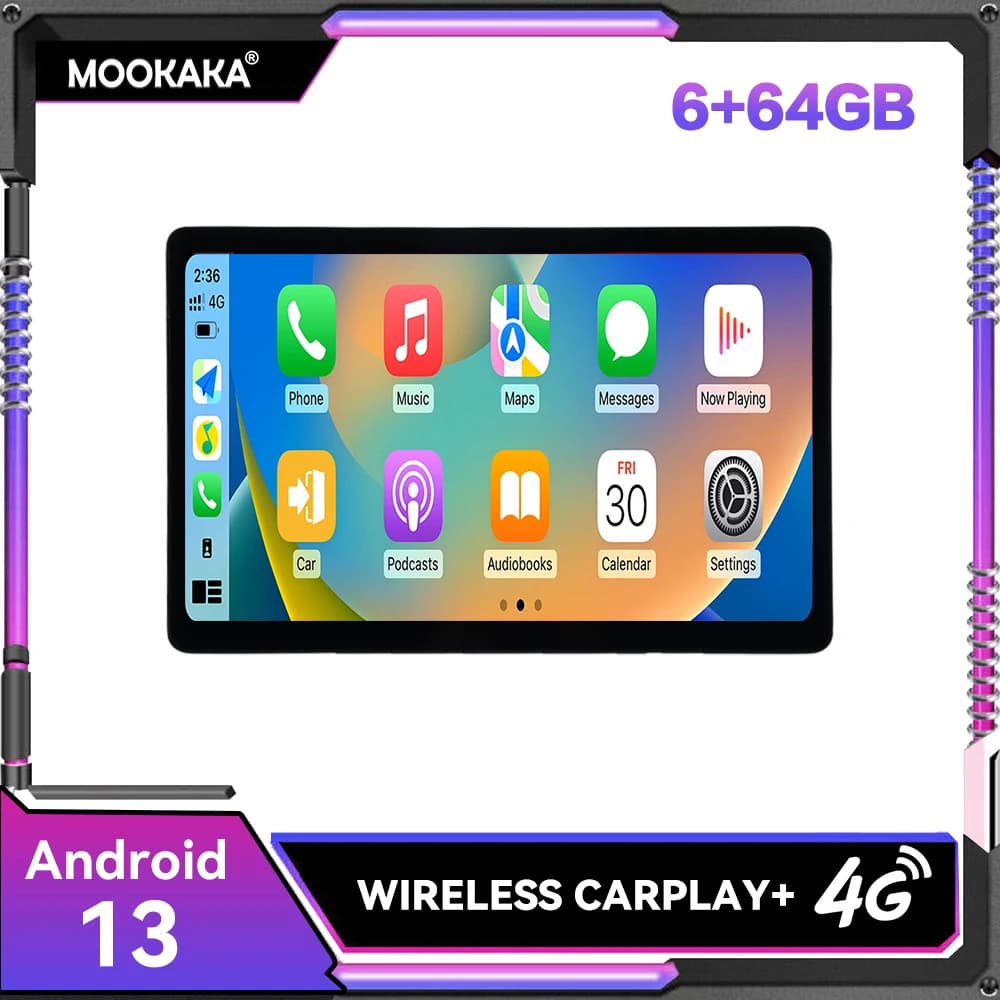 15.6inch Co-Pilot Screen for Chery Fengyun T8 T9 2024 2025 Android 13 Car Auto Stereo GPS Entertainment Multimedia Player