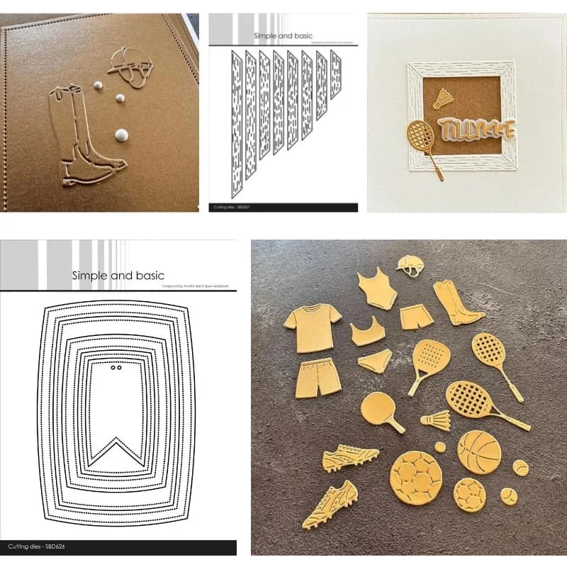 'Anthology of the Year' for Scrapbook, Diary Decoration, Stencil, Embossing Template, Fai-da-Te Greetings, New 2026