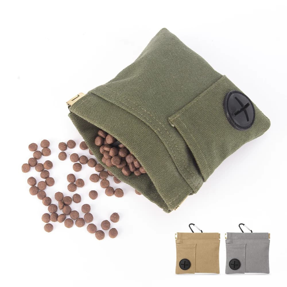 Borsa per snack per cani borsa da viaggio per esterni per camminare il cane, borsa per addestramento del cane, borsa per il trasporto del cane quando uscire Forniture per animali domestici