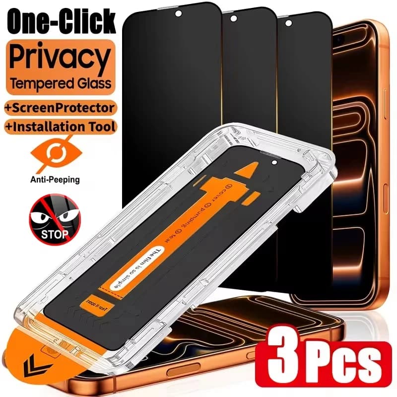 Dust Free Easy Installation Privacy Screen Protector For Poco X7 X8 Pro Max F7 F6 M7 M6 X6 X5 F5 F3 Pro C75 C65 Tempered Glass
