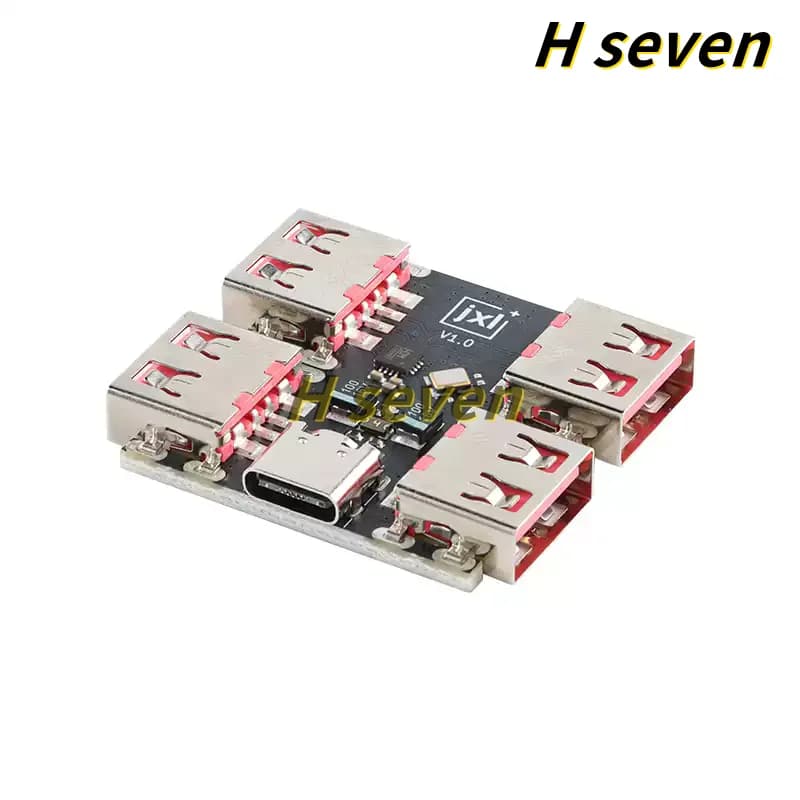 2 pz/lotto XL334P4 Tipo-c Espansore USB-HUB 4CH Docking Station USB2.0 Modulo Hub Splitter