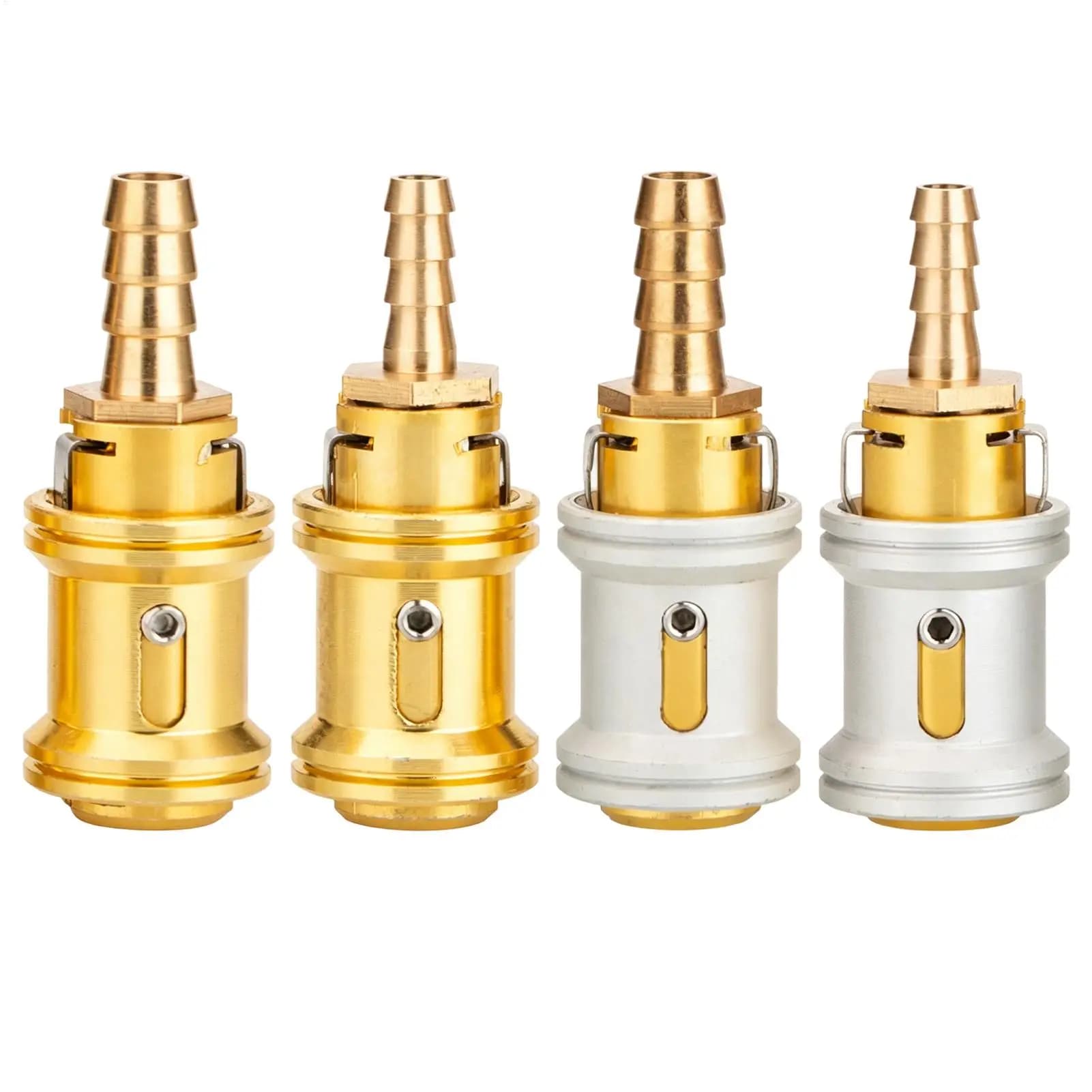 Car Tire Air Nozzle Leak-Proof Automotive Accessory Vehicle Inflator Tire Chucks for Vehicles Trailer RV Sedan Pickup Motorcycle