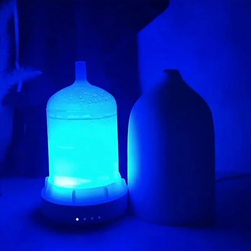 A11R Piccolo umidificatore Hotel Luci colorate Diffusore Macchina per aromaterapia Spina europea