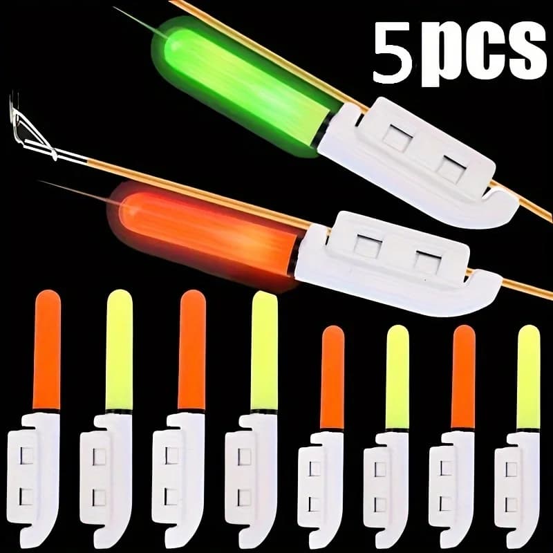 Night Fishing Electronic Rod LED Light Stick Luminous Glow Waterproof Rock Fishing Float Tackle Accessories
