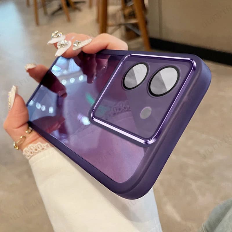 For Xiaomi Poco M7 Pro 5G Case PocoM7Pro Little M 7 M7Pro Soft Transparent Silicone Phone Cases Camera Lens Protective Cover