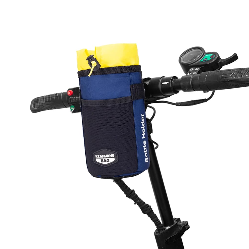 Bicycle Bag 1L Capacity Cycling Water Bottle Carrier Pouch Electric Scooter Portable Kettle Holder Riding Handlebar Accessories