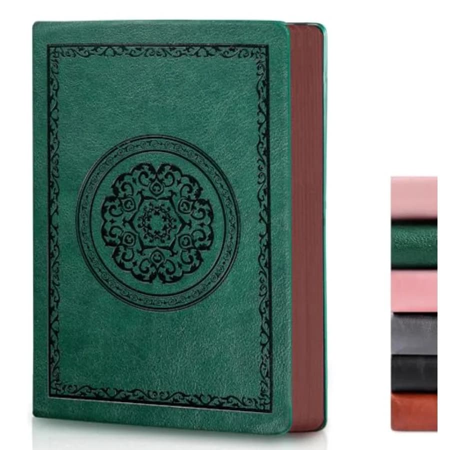 2026 Leather Vintage Journal Notebook, 300 Pages, Leather Softcover Lined Journal Notebooks for Women Men, Notebook Journals fo