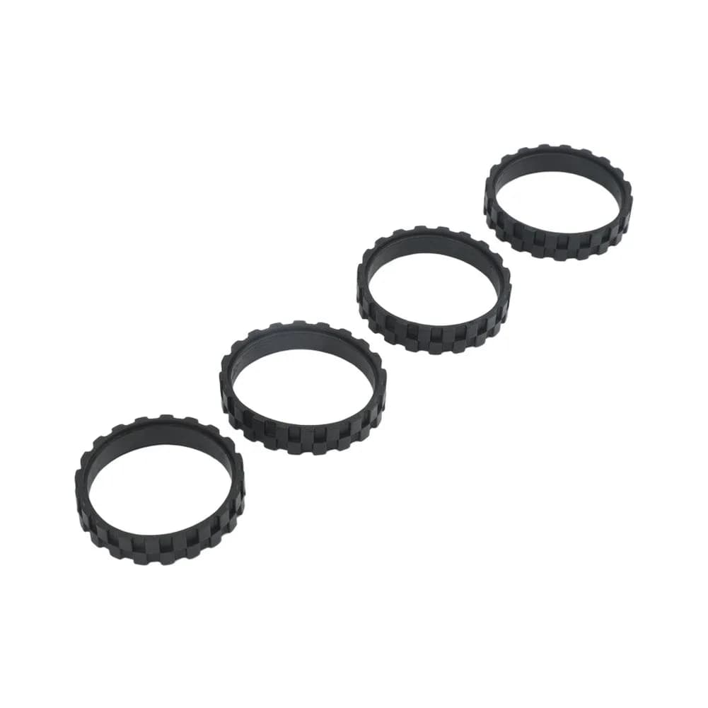4 ruote in gomma antiscivolo per robot aspirapolvere Roomba Serie 5 6 7 8 9 I7 S9+ - Ricambi e accessori