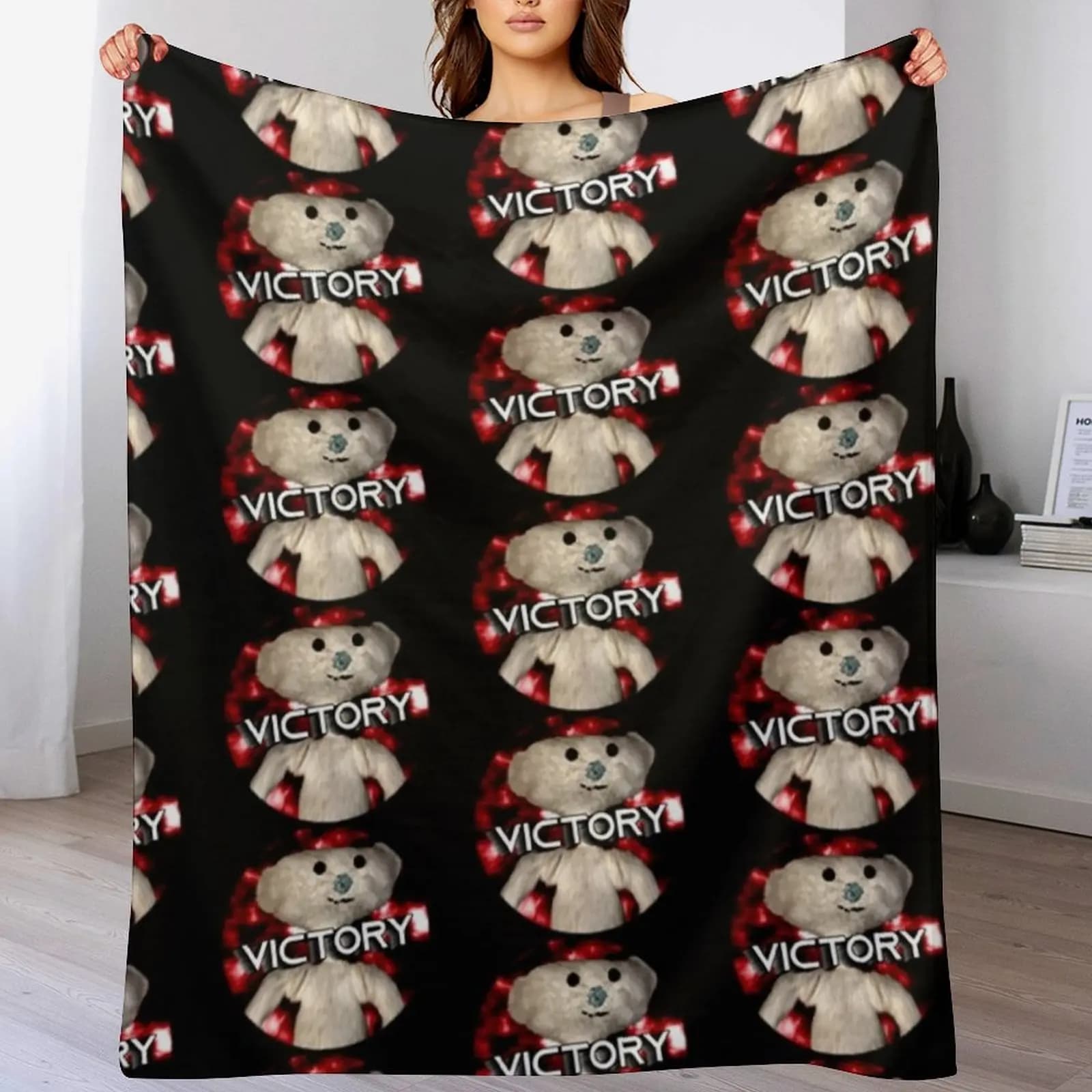 Bear (Alpha) Victory Shooting Cover Designer Bedding Bag Custom Gift Covers