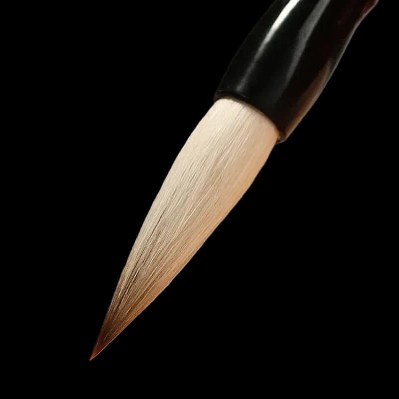 Weasel Woolen Multiple Hair Calligraphy Brush Ou Yan Style Larger Regular Script Brush Set Chinese Painting Flower Grass Brush