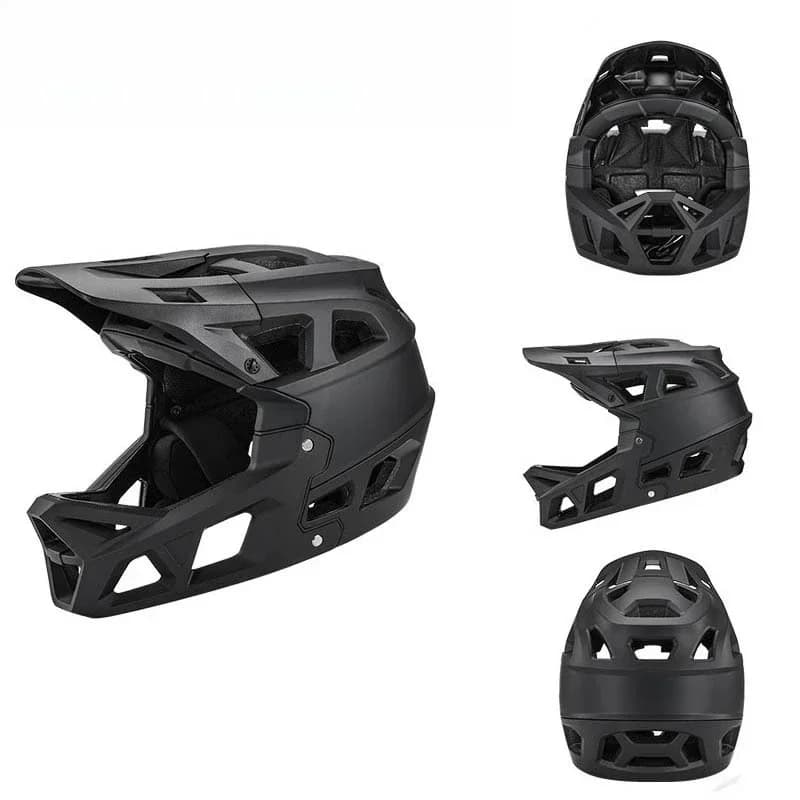 Casco da mountain bike per cross-country, casco integrale da downhill per adulti