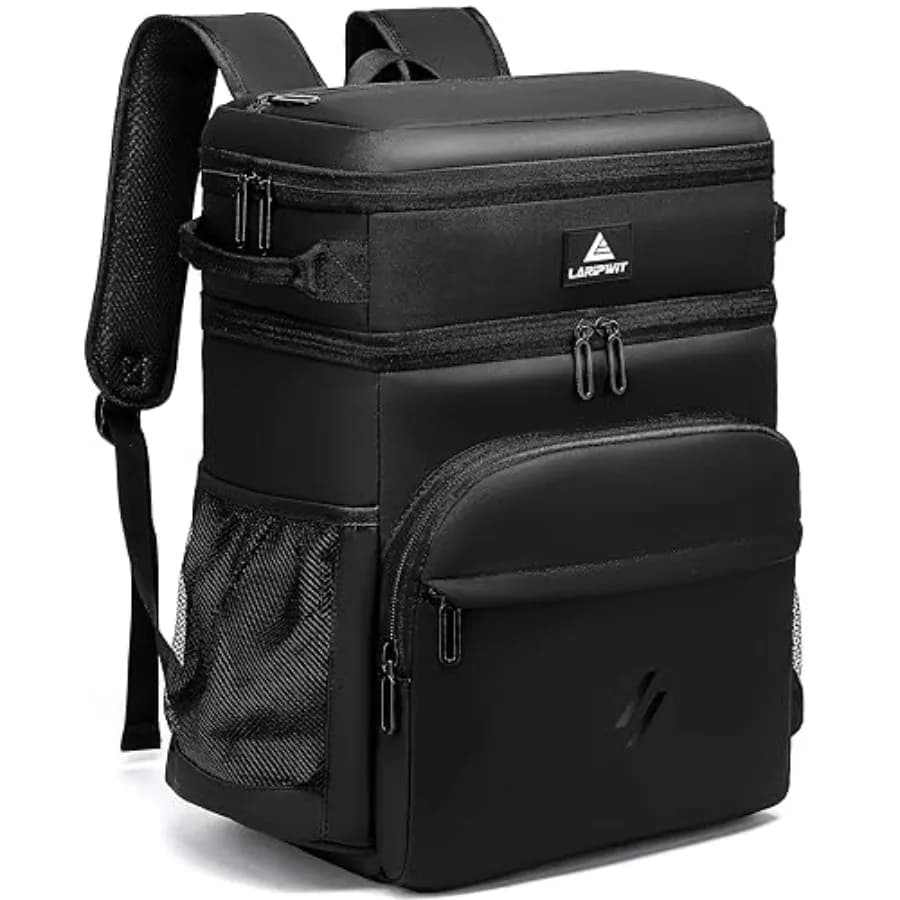 Zaino Termico 54/40 Cans, Borsa Frigo Isolata Impermeabile Grande, Zaino Pranzo a Doppio Strato per Uomini e Donne - Perfetto Morbido Zaino Termico