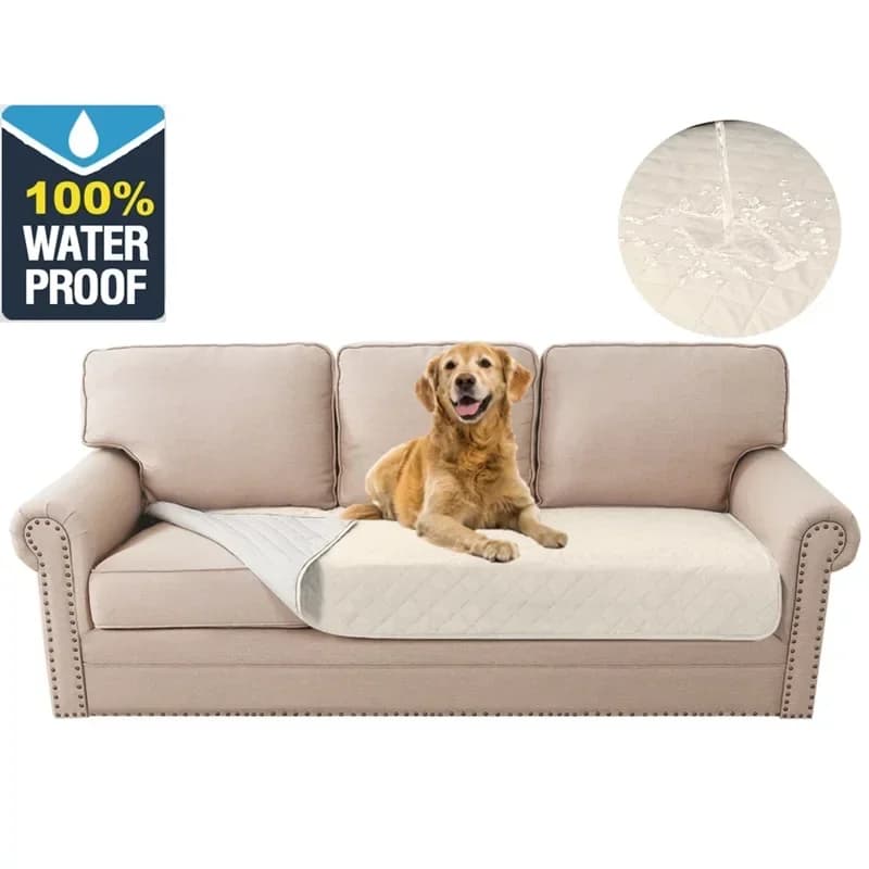 Copriletto impermeabile per cani Coperta per animali domestici per mobili Letto Divano Copriletto per divano Copridivano reversibile Tappetino protettivo per materasso