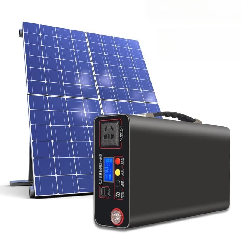 NEW portable power plant from 300 W 220 V solar generator camping outside emergency mobile power bank 90000 mAh LiFePO4 backup battery