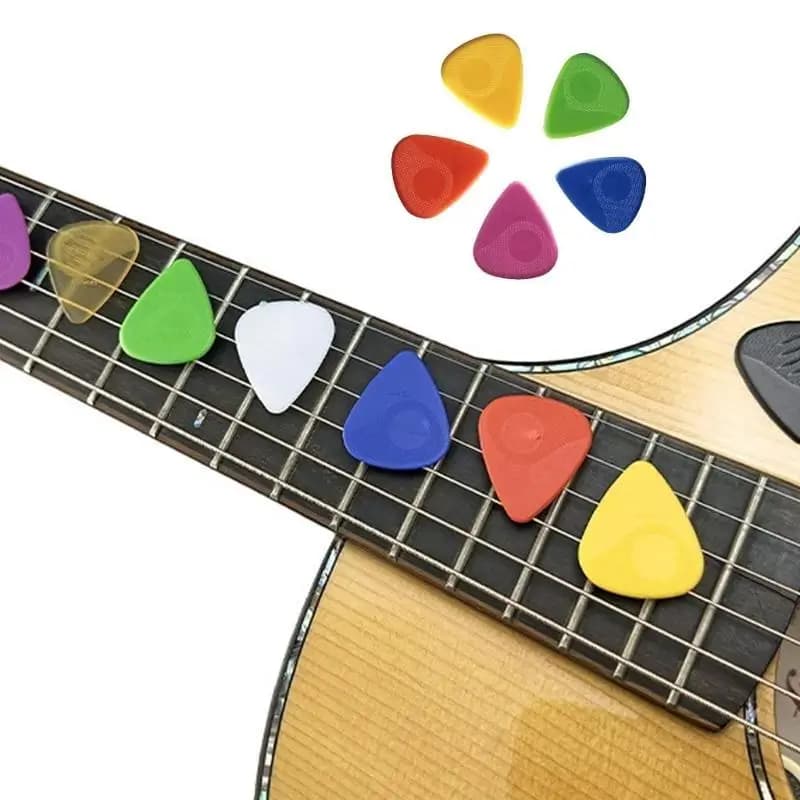 U2JB Plettro per chitarra Plettro per basso Parti per chitarra elettrica Plettro per chitarra Plettri per pollice Plettri in