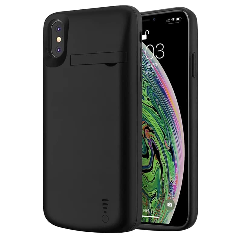 Power Bank Battery Charger Case for iPhone 17 16 15 14 13 12 Pro Max 6 7 8 plus XR Battery Case Cover Backup Charger Case Cover