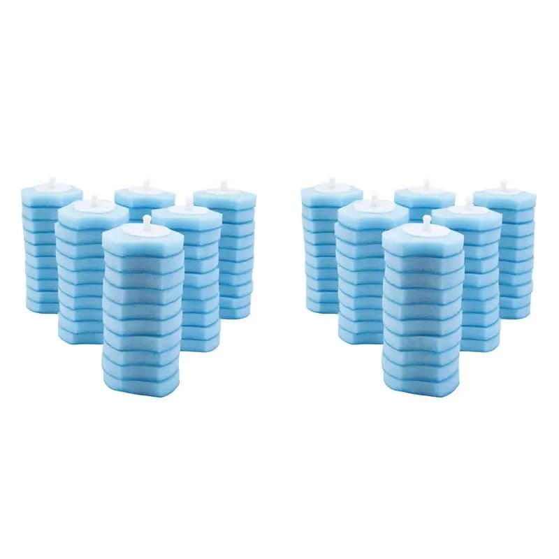 A96K-Disposable Toilet Cleaning System Disposable Toilet Flushable Refill Fresh Brush Flushable Refills - 120 Refills