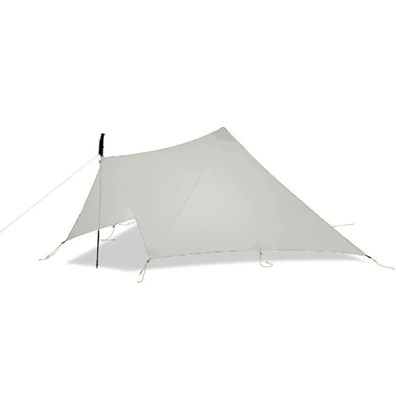 FLAME'S CREED TrailStar Tenda da campeggio Ultraleggera 1-2 persone All'aperto 20D Nylon Entrambi i lati Piramide in silicone Riparo Escursionismo Volante