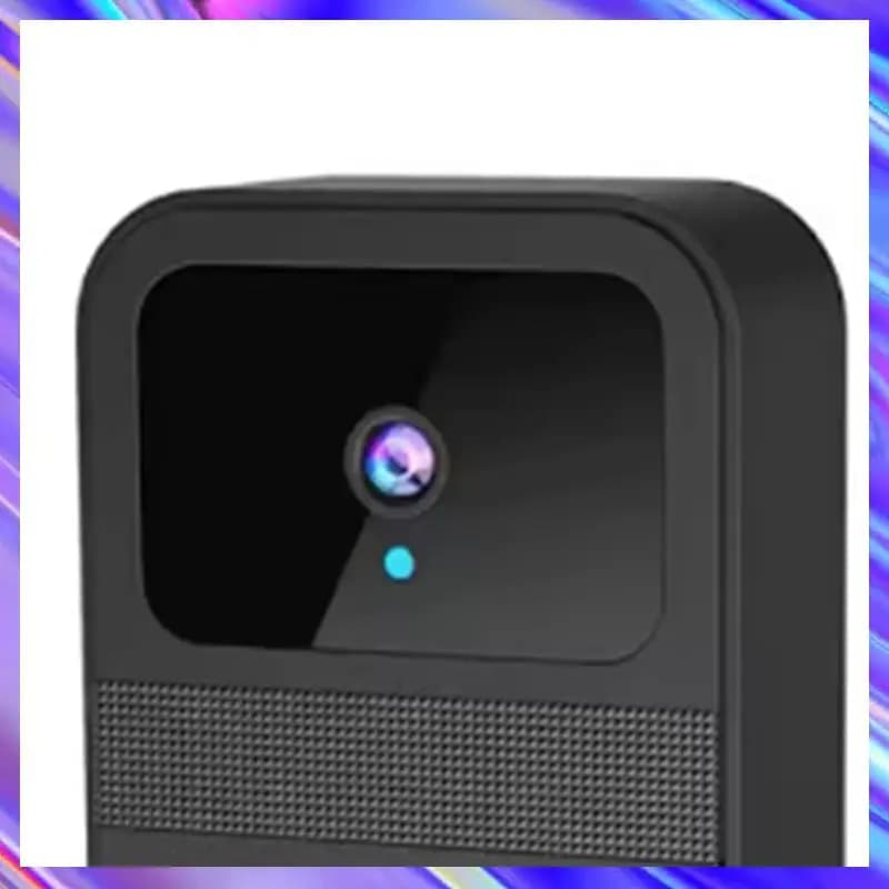 A24U 1Set Campanello video wireless domestico Audio bidirezionale Videocitofono HD Campanello Telecamera Cloud Storage Visione notturna, Compatibile con Wifi 2.4G