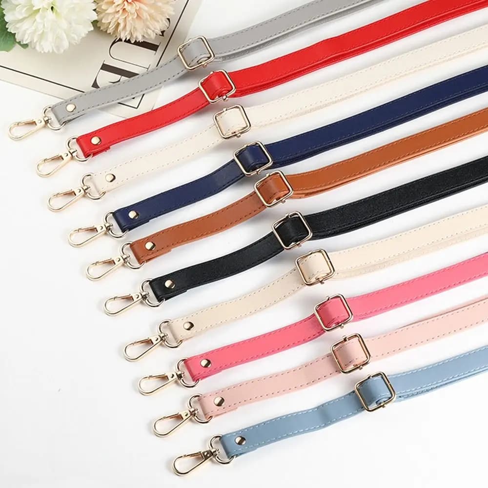 130cm Detachable Adjustable Replacement Purse Handle Handbag Belts Leather Strap Shoulder Bags Accessories