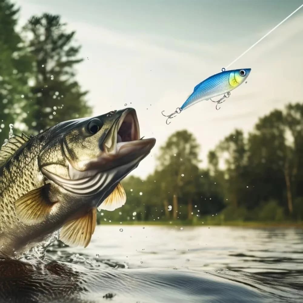 Soft Lure Fishing Lures Set Hard Lure VIB Lure Fishing Crankbait Poppers Tackle Box Fishing Metal Jig Deep Water Fishing
