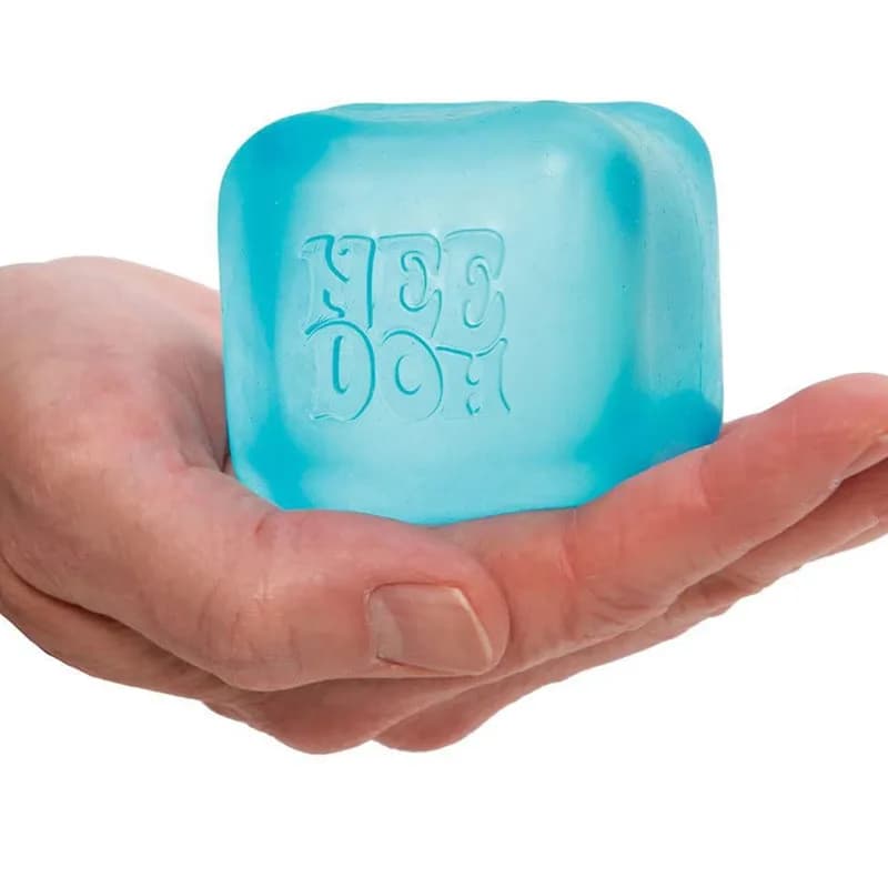 Grande cubo di ghiaccio in maltosio, giocattolo antistress musicale per Schylling Needoh, palla antistress a forma di rosa, senza logo.