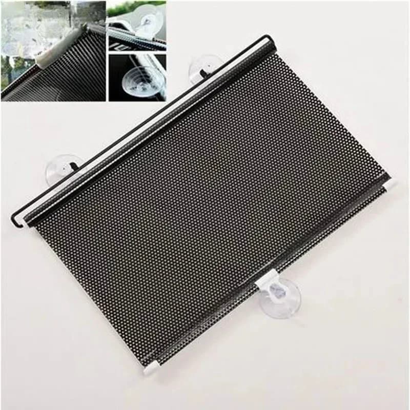 Nuovo Rollback Window Sun Shade Screen Cover Parasole Protector Car Auto Truck Parabrezza lato sinistro destro Protezione solare