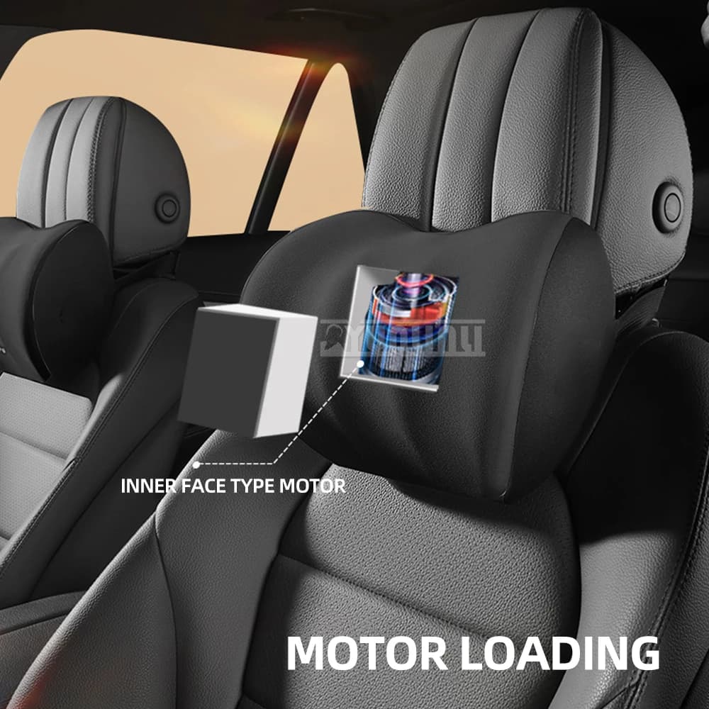 Cuscino di supporto lombare per auto Cuscino per il collo automatico Supporto per la vita Schienale lavabile rimovibile Cuscino universale per veicolo