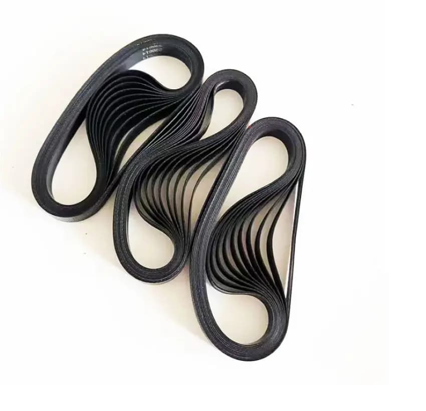 10 PZ CINGHIA 10*460*1 Banche della gloria 460mm Macchina per il conteggio dei soldi Cintura per banconote UW500 GFB800 GFS120