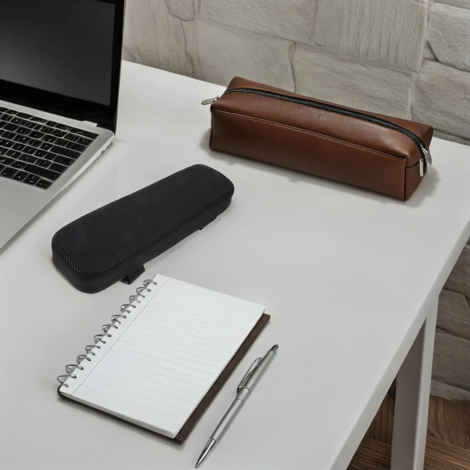 Cuscino Ergonomico per Braccioli in Memory Foam Gel a Lento Ritorno con Nucleo Rinfrescante per Sedie da Ufficio e Gaming, Ricambio per Braccioli