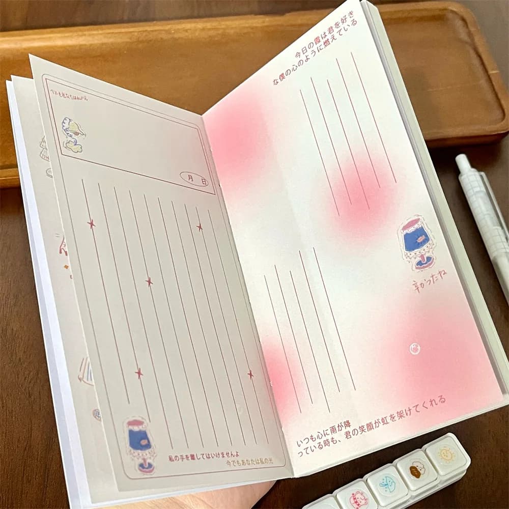 Nuovo Agenda Planner Carino Stile INS, Quaderno Popolare per Studenti, Planner Settimanale, Appunti di Lavoro, Cancelleria per il Ritorno a Scuola
