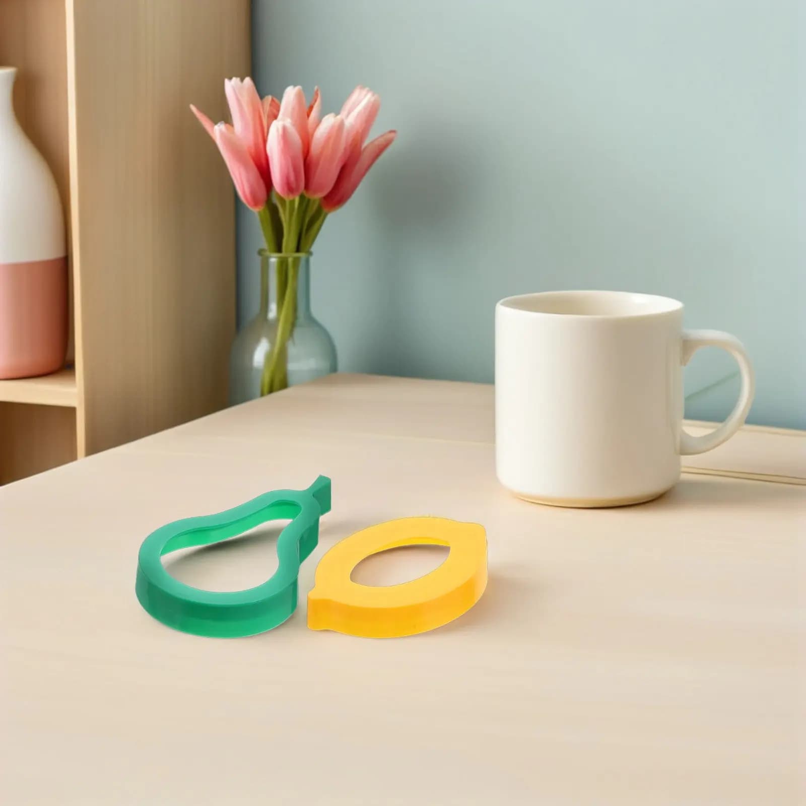 1Set Kids Dough Accessories Plastic Biscuit Cutters Clay Modelling Molds Fruit Shaped Dough Play Tools for Creative Fun