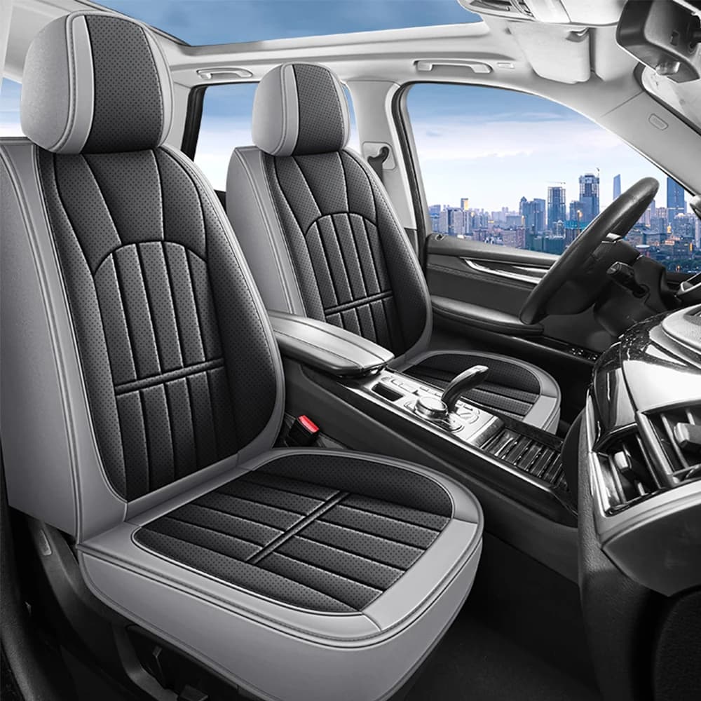 Universal leather seat cover for Mercedes w124 w245 w212 w169 ml w163 w246 ml w164 cla gla w639 Car seat accessories