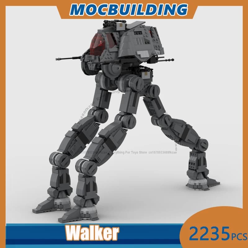 Walker Modello MOC Building Blocks Fai da te assemblare mattoni Collezione spaziale Display Creativo educativo Giocattoli di Natale Regali2235PCS