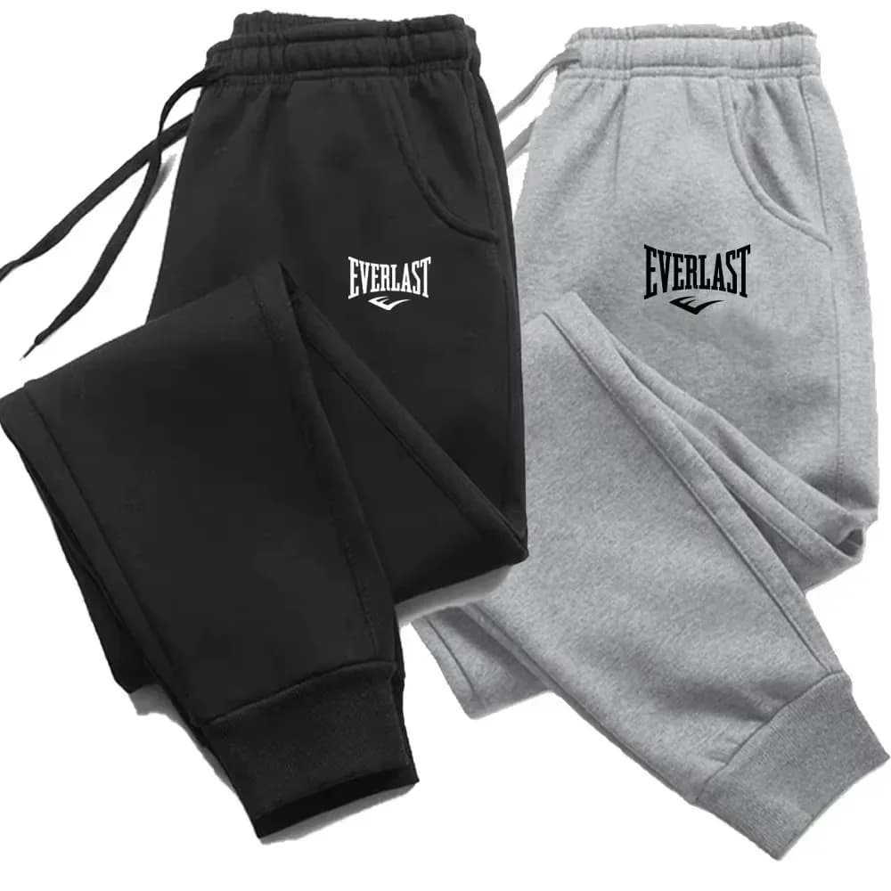 Men's Winter Jogging Pants, Sports Clothing Fitness Maschile, Casual Breathable Pants