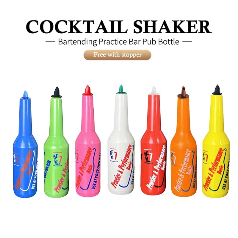 Accessori da Barman: Bottiglia da Pratica per Bar/Pub, Shaker per Cocktail, Beccuccio Versatore, Accessori per Liquori, Utensili da Bar